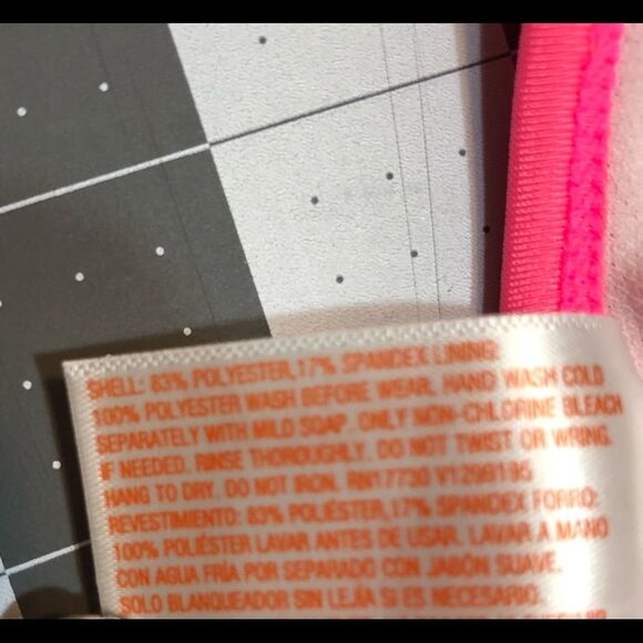 NWT Cat &Jack Zebra One-Piece Girl’s Bathsuits Swimsuit Multicolor Pink Teal 4/5 - Picture 8 of 13